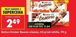 Biedronka Baton Kinder oferta