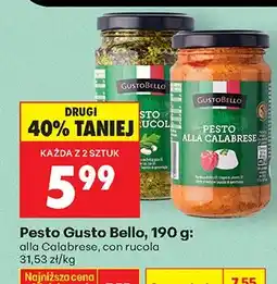 Biedronka Pesto alla Calabrese con rucola oferta