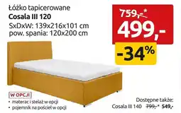 Black Red White Łóżko tapicerowane Cosala III 120 oferta