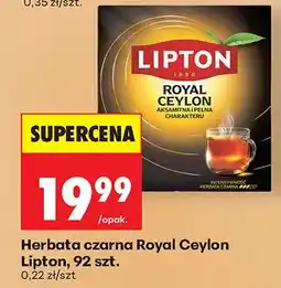 Biedronka Herbata czarna Royal Ceylon oferta