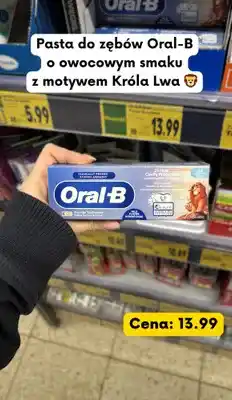 Kaufland Pasta do zębów o owocowym smaku Król Lew oferta