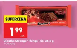 Biedronka Ciastka Stranger Things Trip oferta