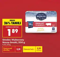 Biedronka Smalec Kraina Wędlin oferta