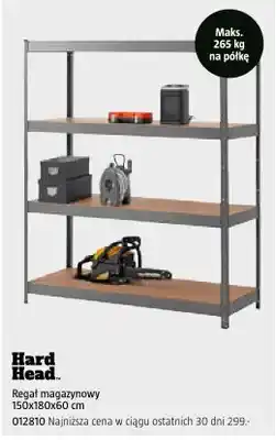 Jula Regał magazynowy 150x180x60 cm oferta