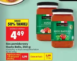 Biedronka Sos pomidorowy z bazylią oferta
