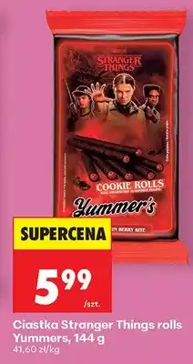 Biedronka Ciastka Stranger Things rolls oferta