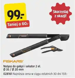 Jula Nożyce do gałęzi i sekator 2 el. Ø 35 / Ø 20 mm oferta