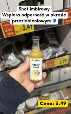 Kaufland Shot imbirowy oferta