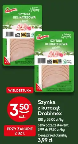 Żabka Szynka Drobimex oferta