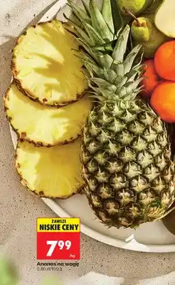 Biedronka Ananas na wagę oferta