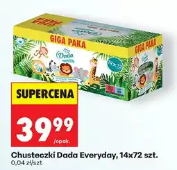 Biedronka Chusteczki Everyday 14x72 szt oferta