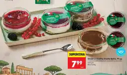 Biedronka Deser di ricotta z sosem czekoladowym oferta