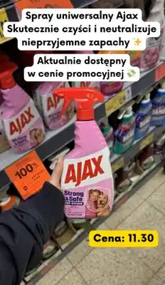 Kaufland Spray uniwersalny Strong & Safe Deep Hygiene oferta