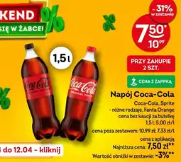 Żabka Napój Coca-Cola oferta