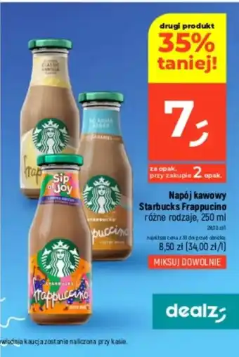 Dealz Napój kawowy Starbucks oferta