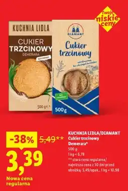 Lidl Cukier trzcinowy oferta