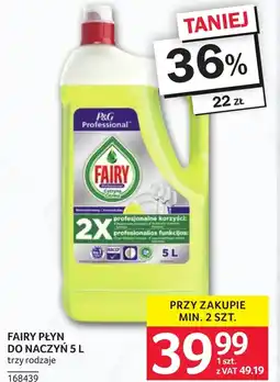 Selgros Płyn do naczyń Fairy oferta