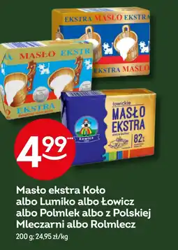 Żabka Masło Łowickie oferta