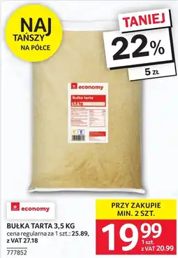 Selgros Bułka tarta Economy oferta