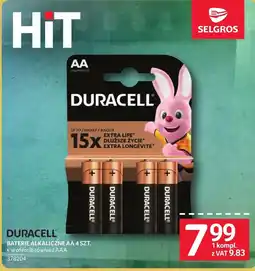 Selgros Baterie Duracell oferta