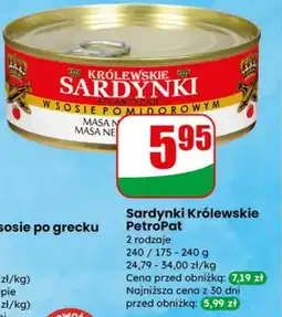 Dino Sardynki w sosie Królewskie oferta