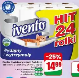Dino Papier toaletowy 2-warstwowy, 24 rolki oferta