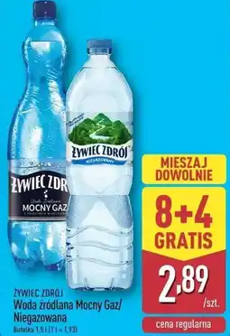 ALDI Woda źródlana Żywiec zdrój oferta