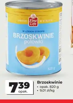 Odido Brzoskwinie w syropie Fine life oferta