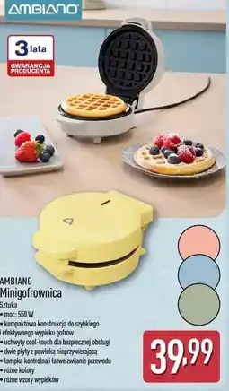 ALDI Gofrownica Ambiano oferta