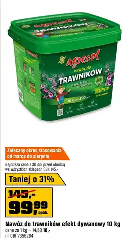 OBI Nawóz Agrecol oferta