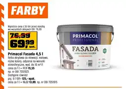 OBI Farba akrylowa Primacol oferta
