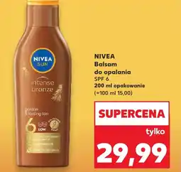 Kaufland Balsam do opalania Nivea oferta