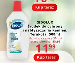 Poczta Polska SIDOLUX Środek do ochrony i nabłyszczania Kamień, Terakota oferta