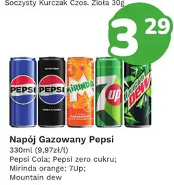 Limonka Napój Gazowany Pepsi oferta