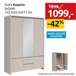 Black Red White Szafa pięciodrzwiowa Kaspian 153 cm oferta