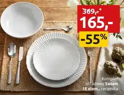 Black Red White Komplet obiadowy Sezam oferta