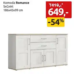 Black Red White Komoda Romance 186 cm oferta