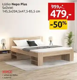 Black Red White Łóżko Nepo Plus 140x200 oferta