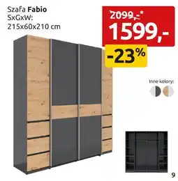 Black Red White Szafa Fabio oferta