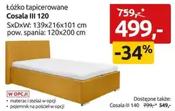 Black Red White Łóżko tapicerowane Cosala III 120x200 oferta