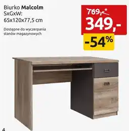 Black Red White Biurko Malcolm 120 cm oferta