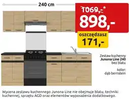Black Red White Zestaw kuchenny Junona Line 240 bez blatu oferta
