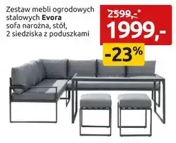 Black Red White Zestaw mebli ogrodowych EVORA oferta