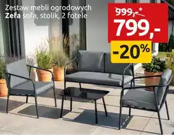 Black Red White Zestaw mebli ogrodowych ZEFA oferta