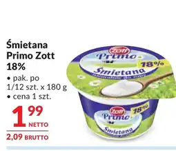 Makro Śmietana Zott oferta