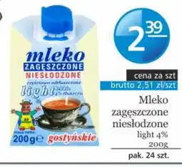 Specjał Mleko zagęszczone SM Gostyń oferta