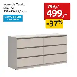 Black Red White Komoda Tetrix oferta