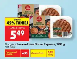 Biedronka Burger z kurczakiem oferta