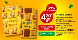 Żabka Ciastka Leibniz minis choco oferta