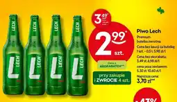 Żabka Piwo premium butelka zwrotna oferta